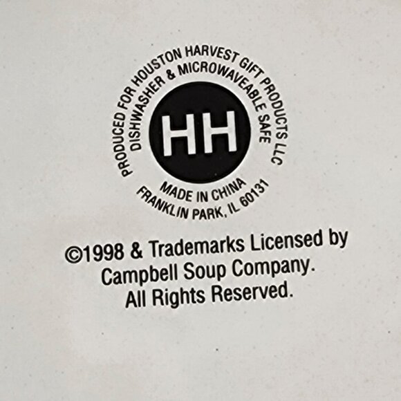 Vintage Campbell’s Kids Soup 1998 MCM Retro Collectible Mugs Cups Bowls Set of 2 - Picture 12 of 12